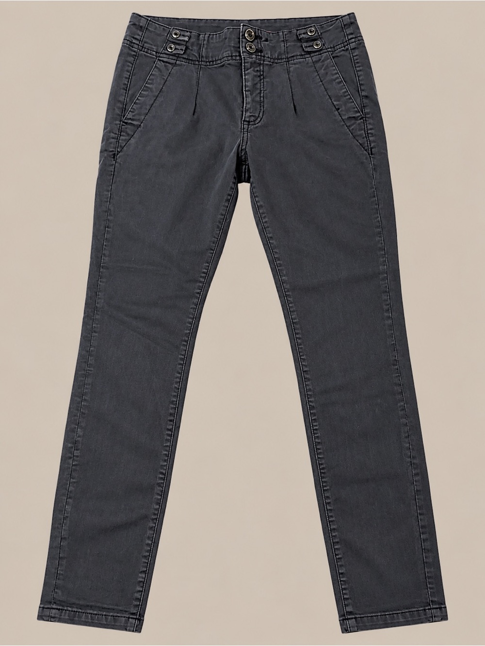 Anthropologie Men's Slim Straight Jeans in Charcoal